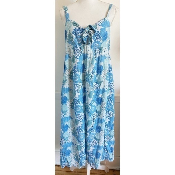 Rails • Serafina Midi Dress Azure Wallflower - Picture 4 of 9